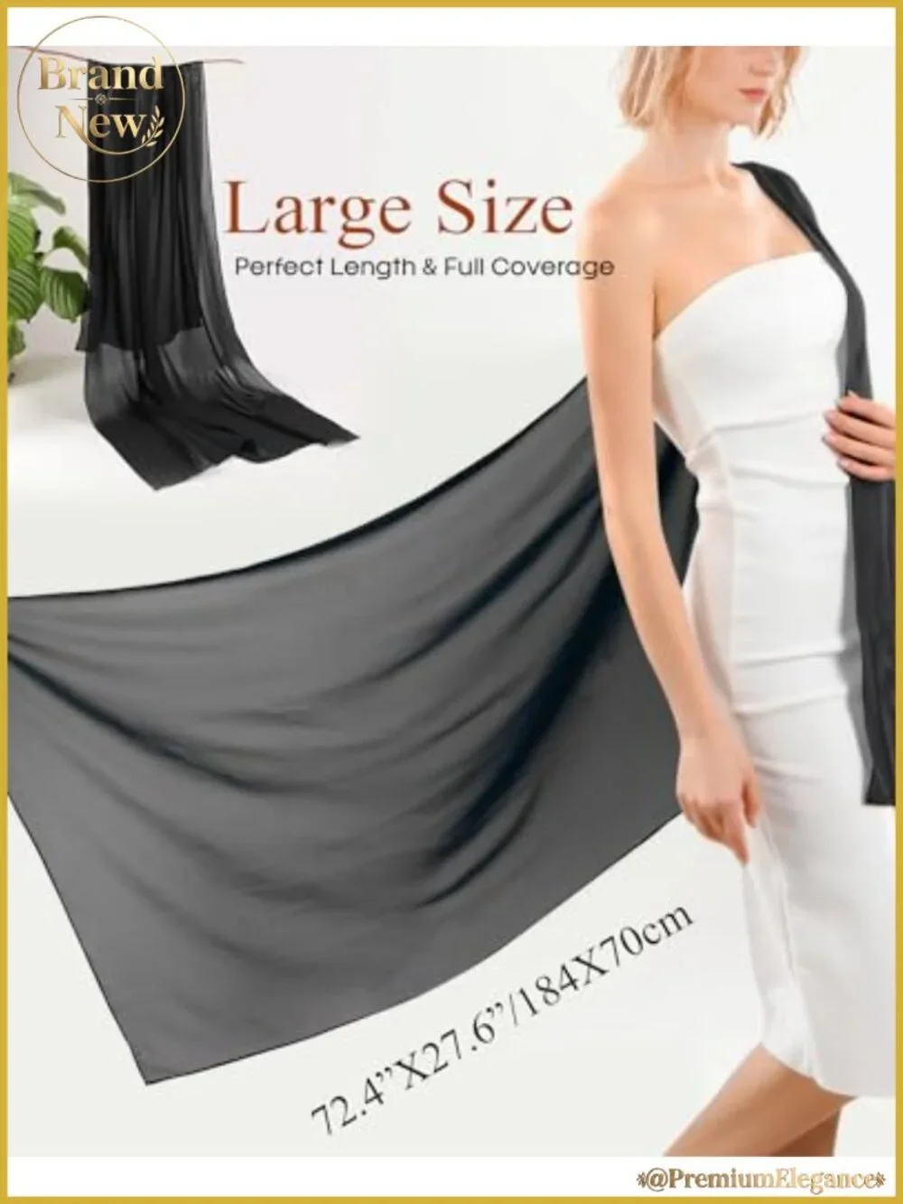 N/A soft chiffon